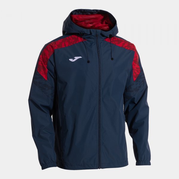 CHAMPIONS VIII RAINCOAT NAVY BLUE RED