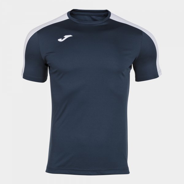NAVY BLUE-WHITE ACADEMY T-SHIRT M/C