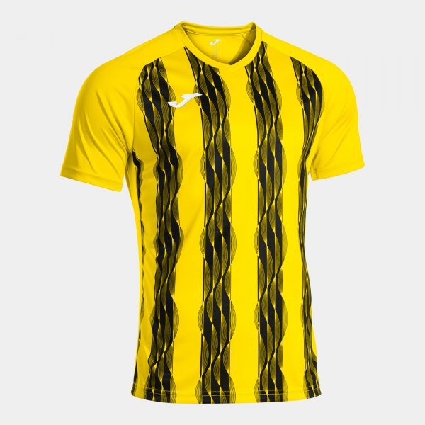 PERFORMANCE SHORT SLEEVE T-SHIRT YELLOW BLACK