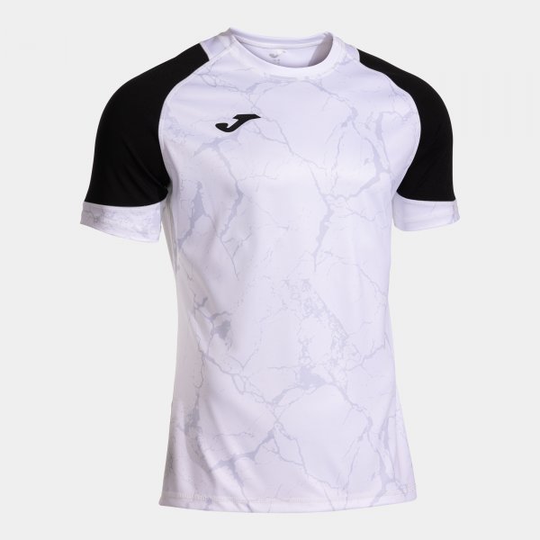 PERFORMANCE HANDBALL SHORT SLEEVE T-SHIRT WHITE BLACK