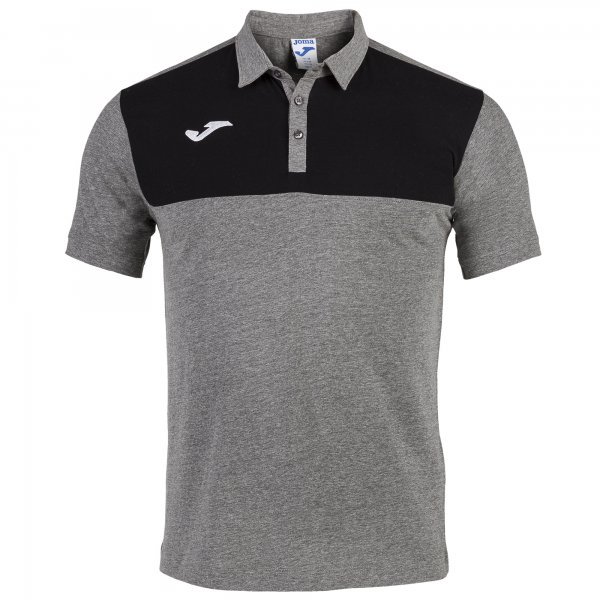 WINNER POLO MELANGE-BLACK M/C