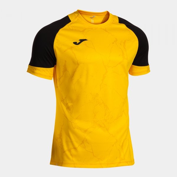 PERFORMANCE HANDBALL SHORT SLEEVE T-SHIRT YELLOW BLACK S