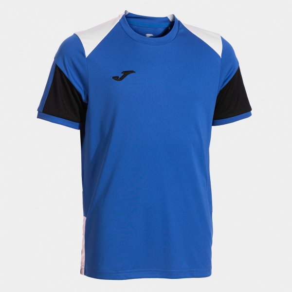 DANUBIO SHORT SLEEVE T-SHIRT ROYAL BLUE BLACK