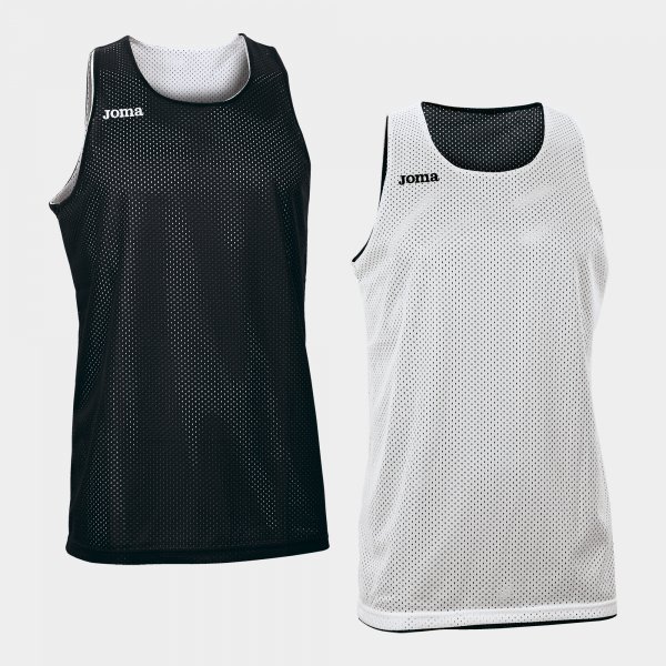 REVERSIBLET-SHIRT ARO WHITE-BLACK SLEEVELESS