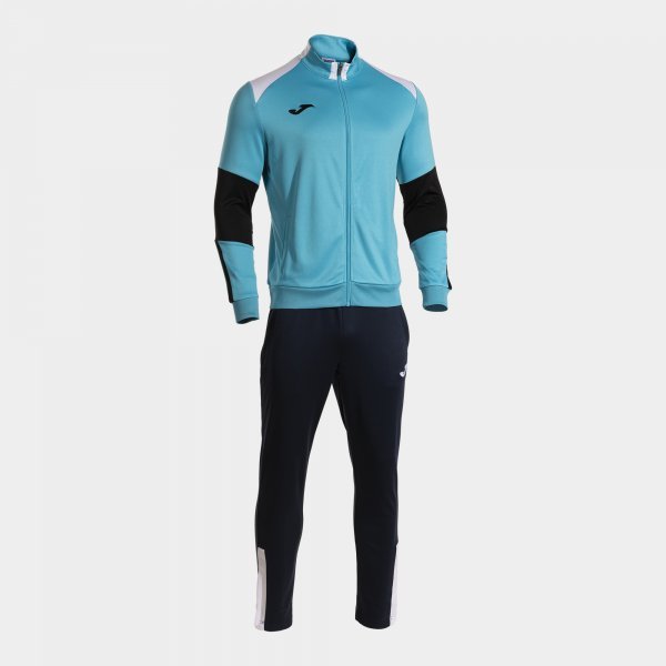 DANUBIO TRACKSUIT FLUOR TURQUOISE BLACK 12 (2XS)