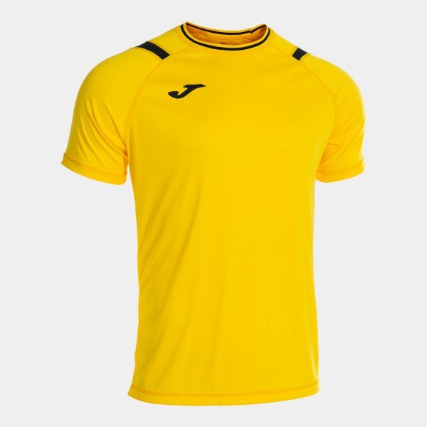 PERFORMANCE SHORT SLEEVE T-SHIRT YELLOW BLACK