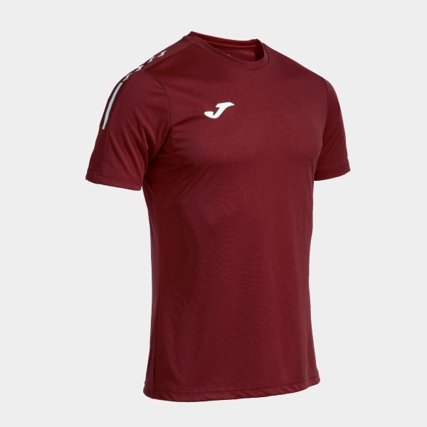 OLIMPIADA SHORT SLEEVE T-SHIRT BURGUNDY