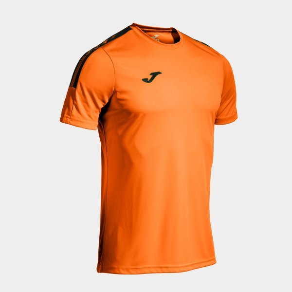 OLIMPIADA SHORT SLEEVE T-SHIRT ORANGE BLACK