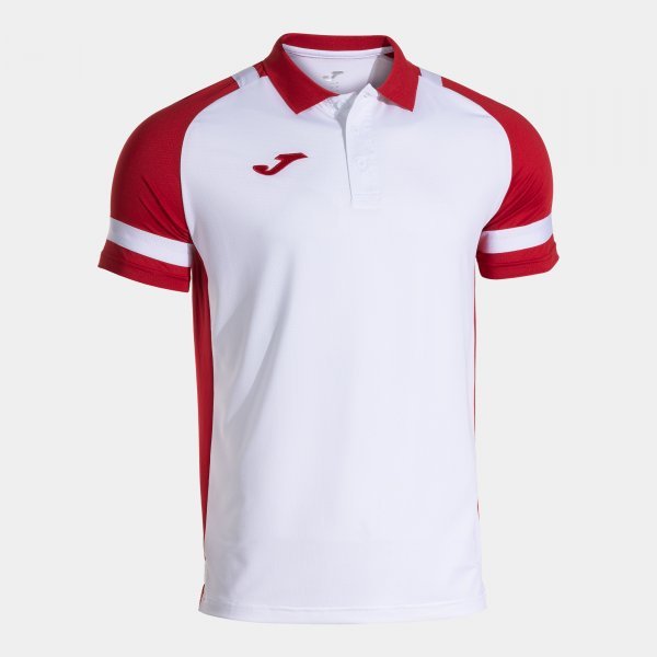 PHOENIX III SHORT SLEEVE POLO WHITE RED