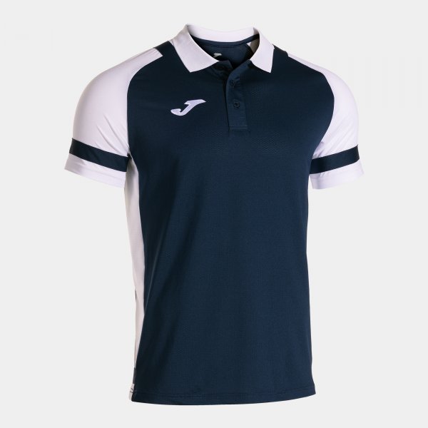 PHOENIX III SHORT SLEEVE POLO NAVY BLUE WHITE