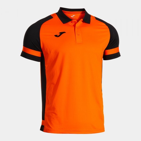 PHOENIX III SHORT SLEEVE POLO ORANGE BLACK