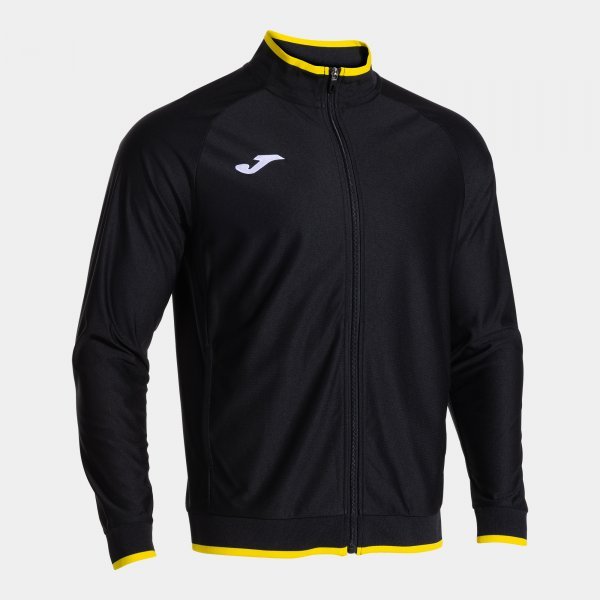VICTORY II FULL ZIP SWEATSHIRT BLACK YELLOW