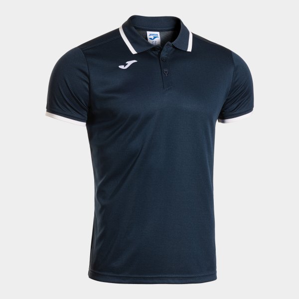 COMBI PREMIUM SHORT SLEEVE POLO NAVY BLUE WHITE