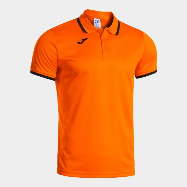 COMBI PREMIUM SHORT SLEEVE POLO ORANGE BLACK