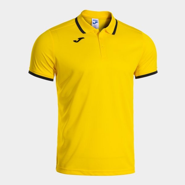 COMBI PREMIUM SHORT SLEEVE POLO YELLOW BLACK
