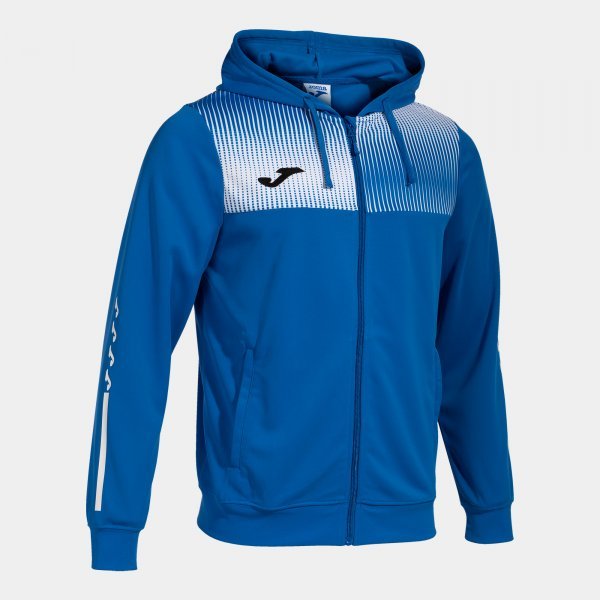 SUPERNOVA IV ZIP-UP HOODIE ROYAL WHITE