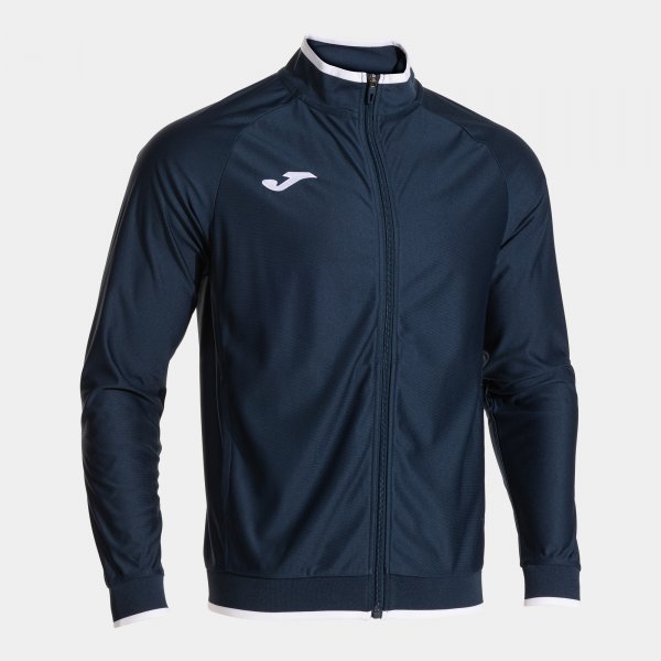 VICTORY II FULL ZIP SWEATSHIRT NAVY BLUE WHITE