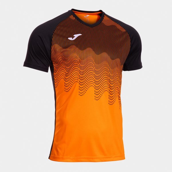 TIGER VI SHORT SLEEVE T-SHIRT ORANGE BLACK