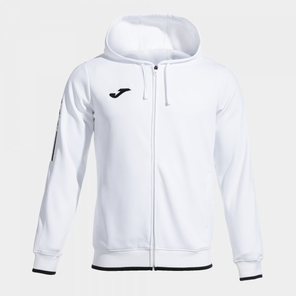 OLIMPIADA ZIP-UP HOODIE WHITE
