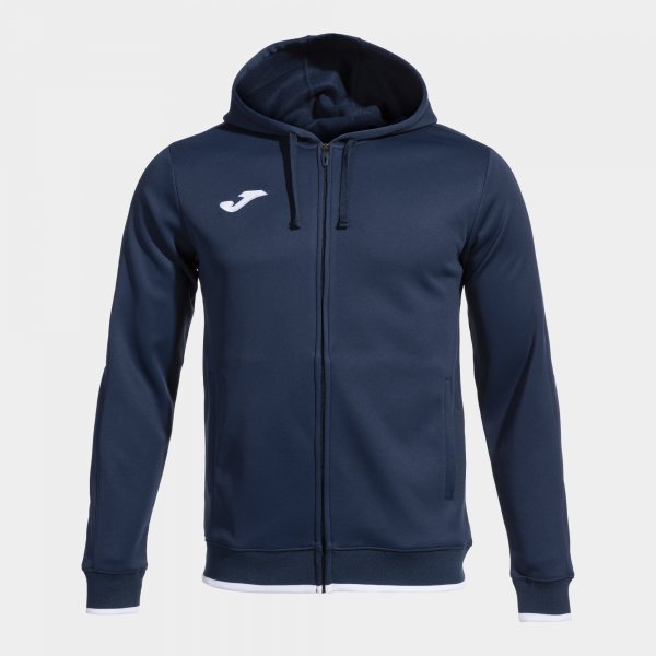 OLIMPIADA ZIP-UP HOODIE NAVY