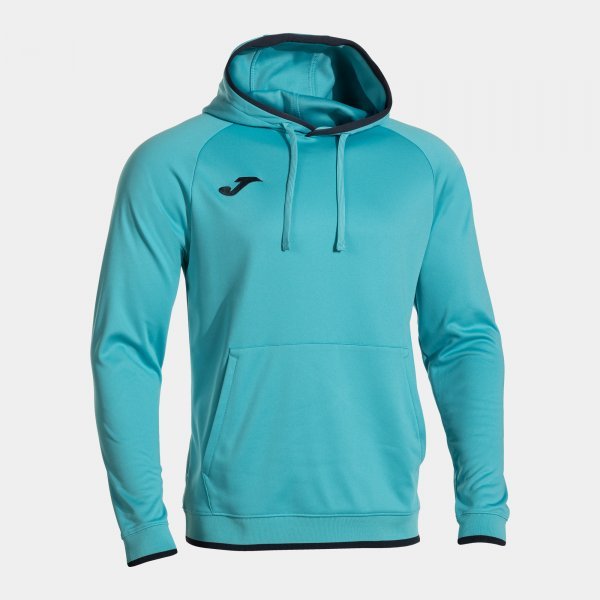COMBI PREMIUM HOODIE FLUOR TURQUOISE DARK NAVY