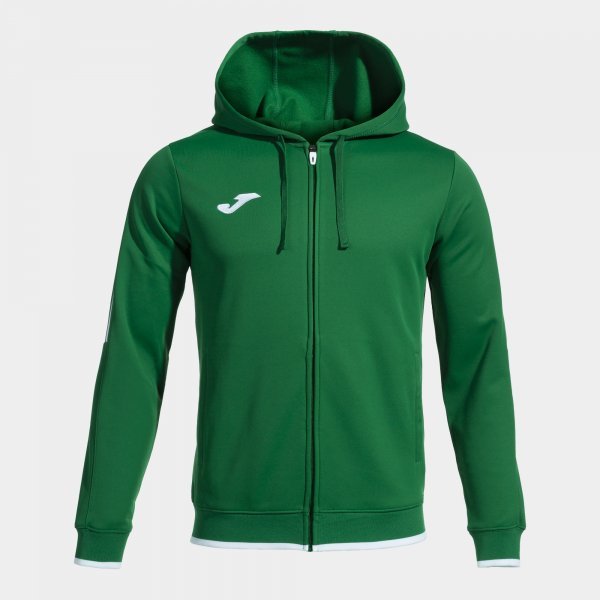 OLIMPIADA ZIP-UP HOODIE GREEN