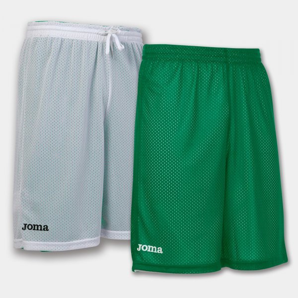 SHORT BASKET REVERSIBLE ROOKIE GREEN-WHITE