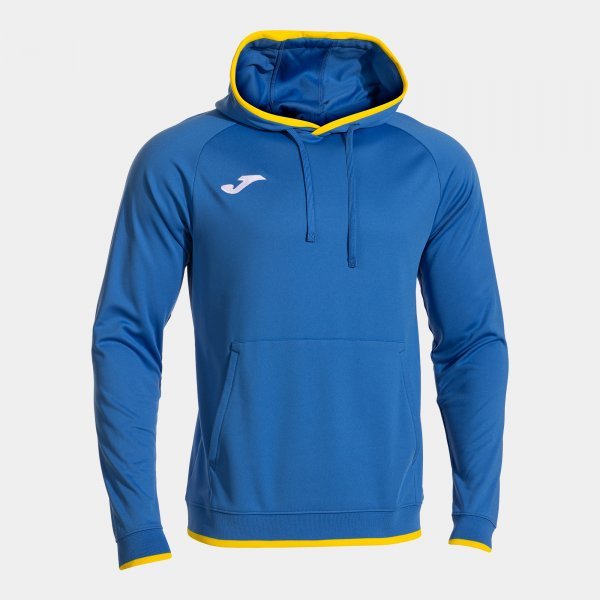 COMBI PREMIUM HOODIE ROYAL BLUE YELLOW