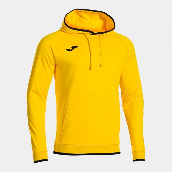 COMBI PREMIUM HOODIE YELLOW BLACK