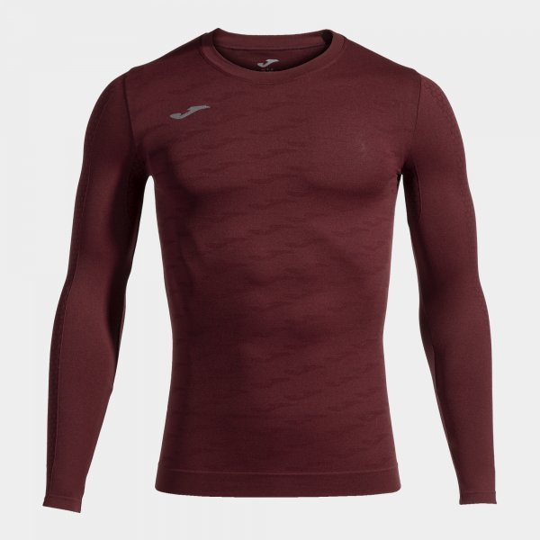 BRAMA CLASSIC LONG SLEEVE T-SHIRT BURGUNDY