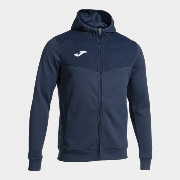 CAMPUS STREET ZIP-UP HOODIE NAVY