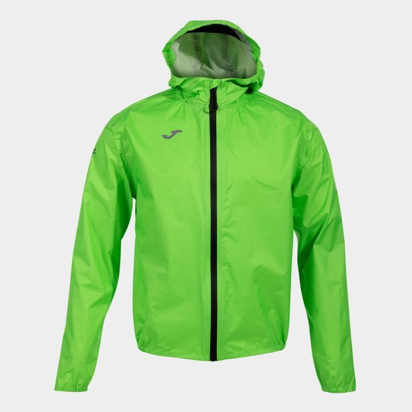 R-TRAIL NATURE RAINCOAT FLUOR GREEN
