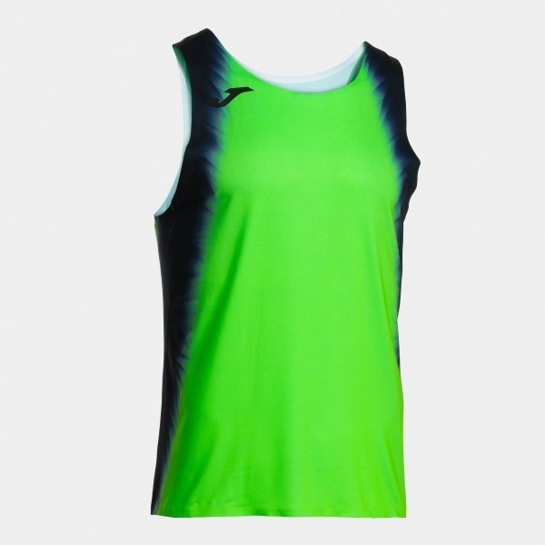 ELITE XI TANK TOP FLUOR GREEN NAVY