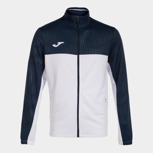 MONTREAL FULL ZIP SWEATSHIRT WHITE NAVY