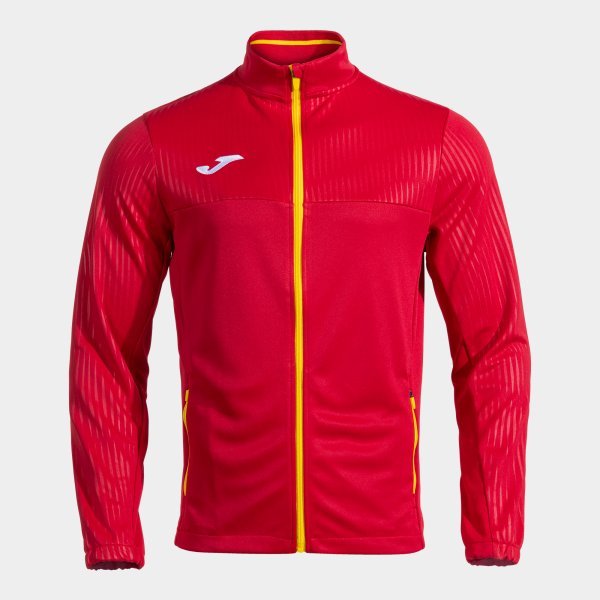 MONTREAL FULL ZIP SWEATSHIRT RED YELLOW M