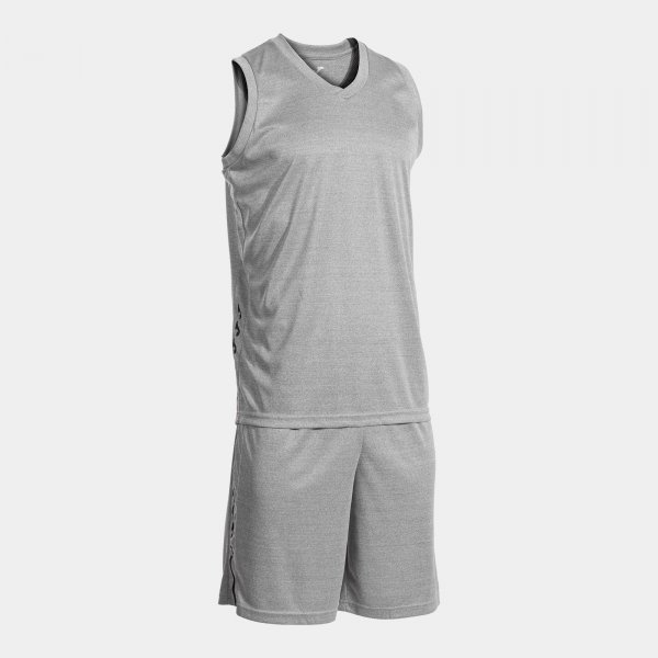OLIMPIADA BASKET SET MELANGE GREY BLACK