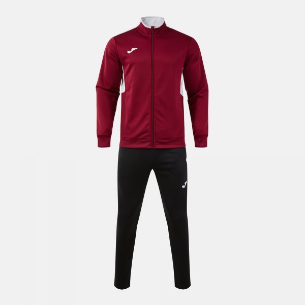 WINNER IV TRACKSUIT BURGUNDY BLACK