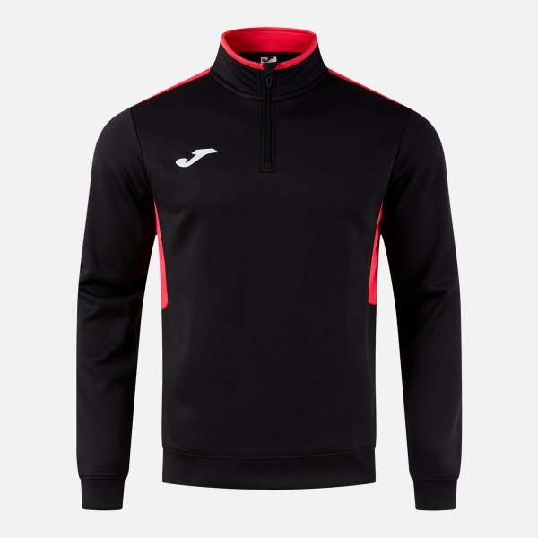 WINNER IV SWEATSHIRT BLACK FUCHSIA