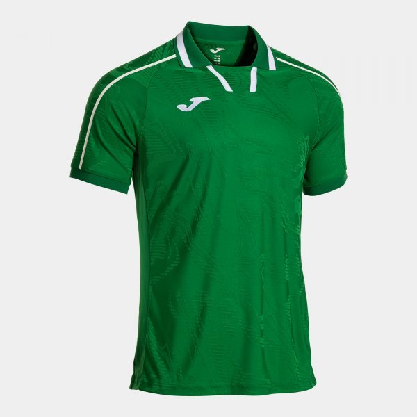 SHORT SLEEVE T-SHIRT GREEN WHITE