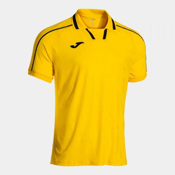 SHORT SLEEVE T-SHIRT YELLOW BLACK