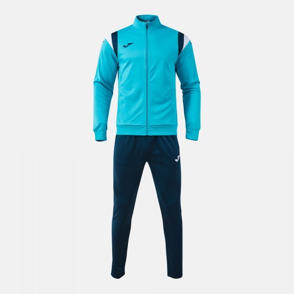 TERRA TRACKSUIT FLUOR TURQUOISE DARK NAVY