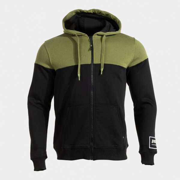 URBAN STREET ZIP-UP HOODIE GREEN