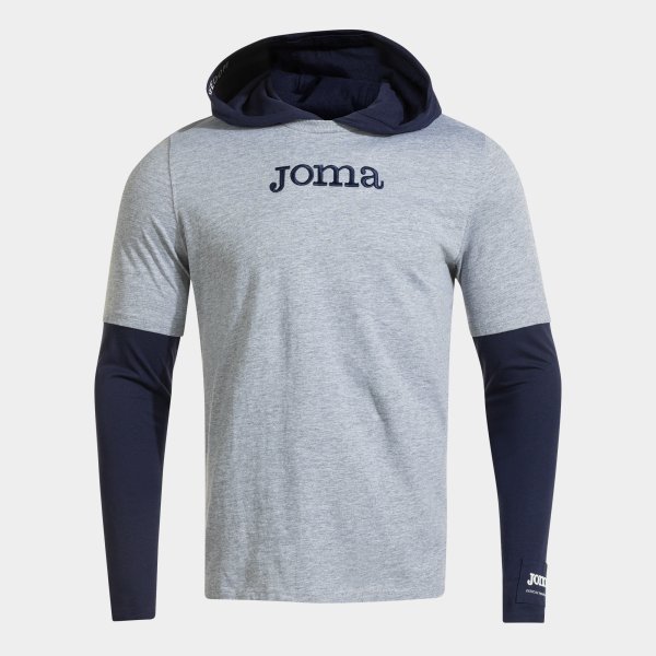 URBAN STREET LONG SLEEVE T-SHIRT MELANGE GRAY