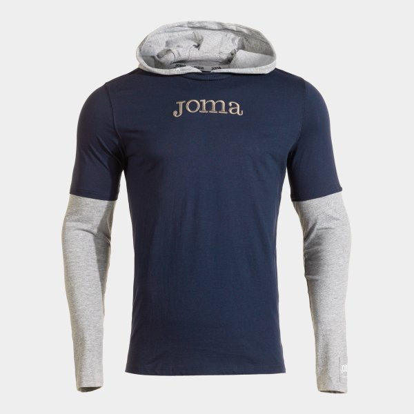 URBAN STREET LONG SLEEVE T-SHIRT NAVY BLUE