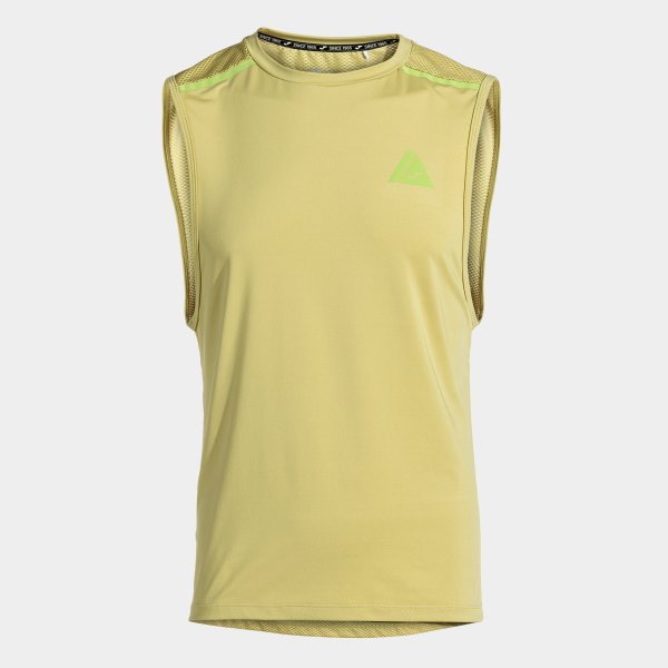 INDOOR GYM SLEEVELESS SHIRT GREEN M