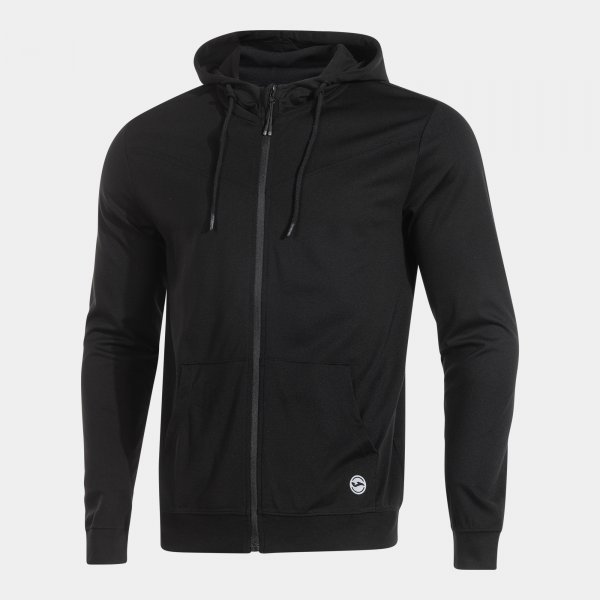 INDOOR GYM ZIP-UP HOODIE BLACK
