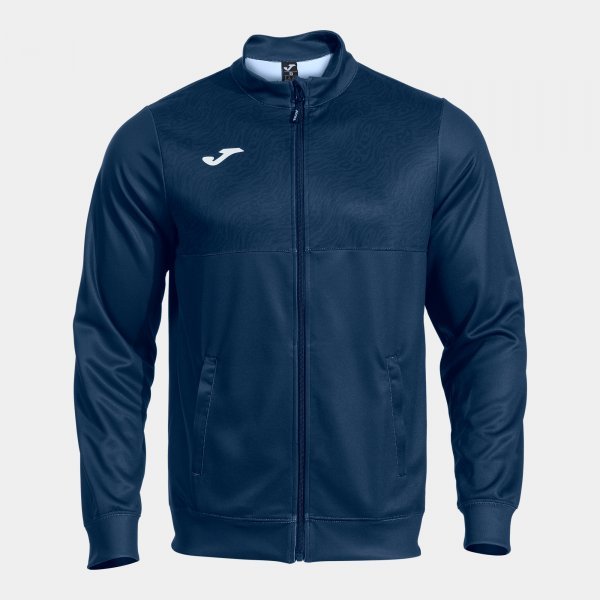 COURT FULL ZIP SWEATSHIRT NAVY BLUE