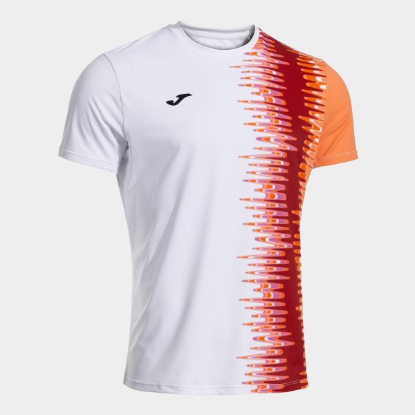TORNEO SHORT SLEEVE T-SHIRT WHITE ORANGE