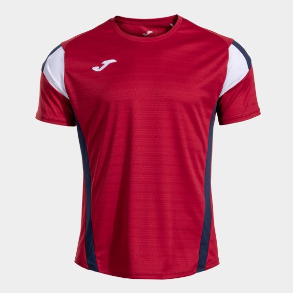 MONTREAL SHORT SLEEVE T-SHIRT RED NAVY BLUE