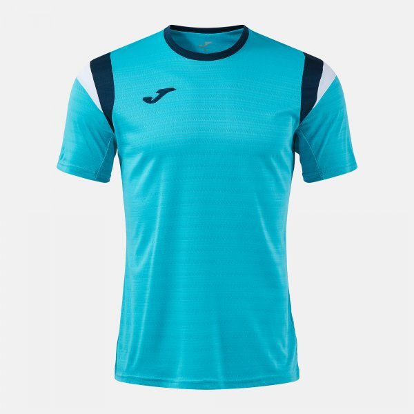 TERRA SHORT SLEEVE T-SHIRT FLUOR TURQUOISE DARK NAVY